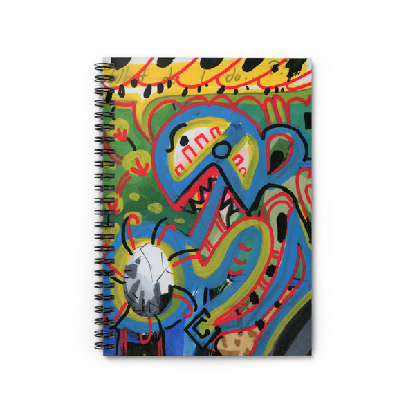Color Blast Spiral Notebook - Ruled Line