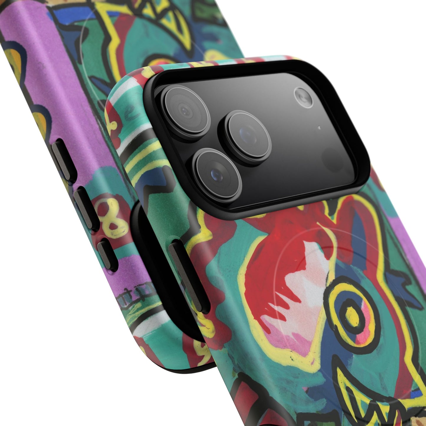 Smiley Creature Tough Magnetic Cases