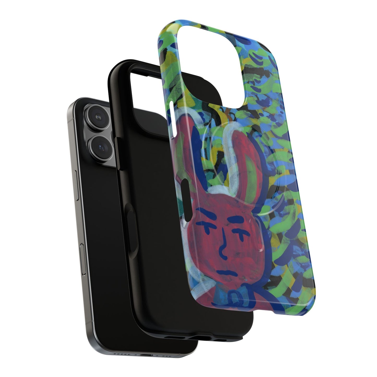 Bunny Dude Tough Magnetic Cases