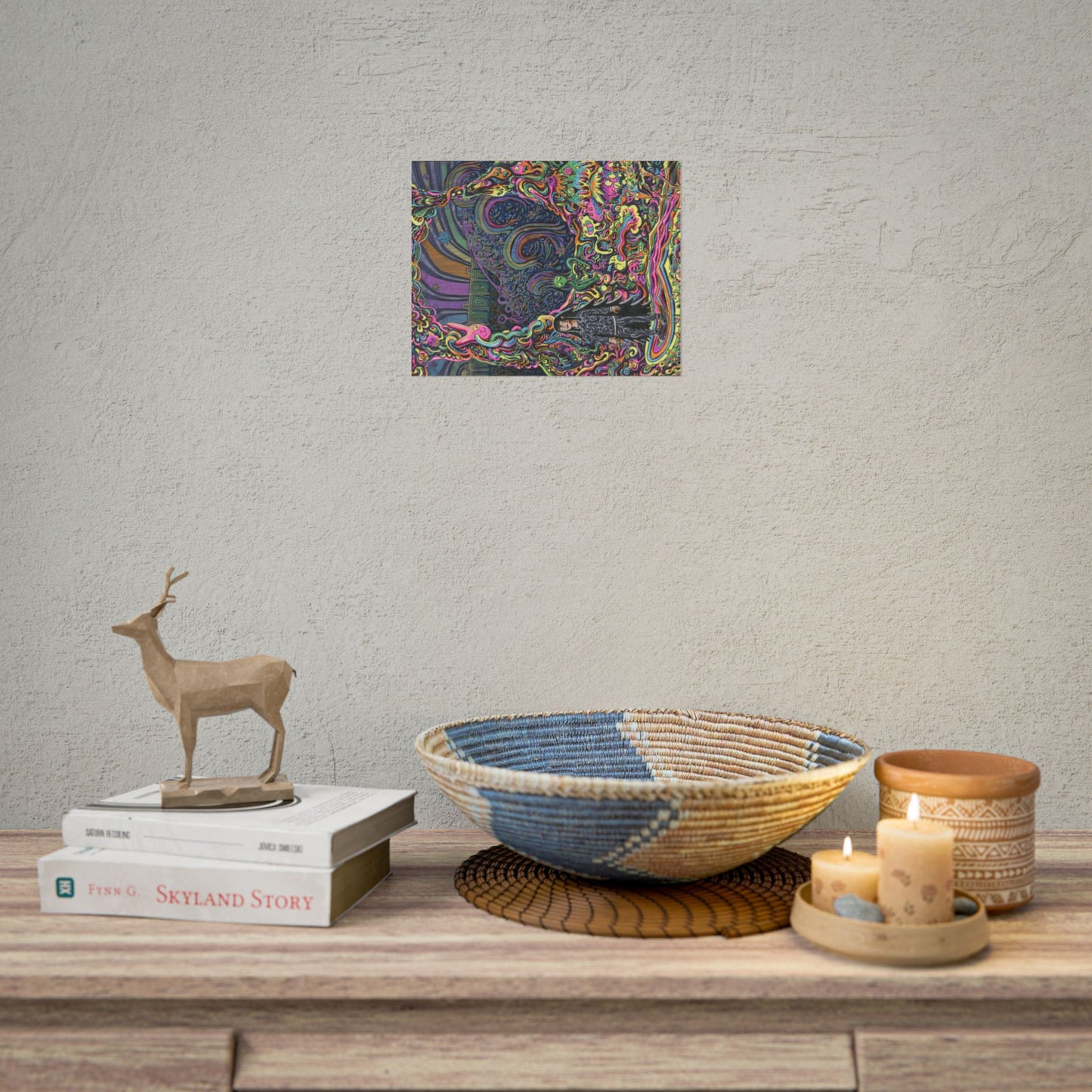 "Welcome to Floofle World" Print