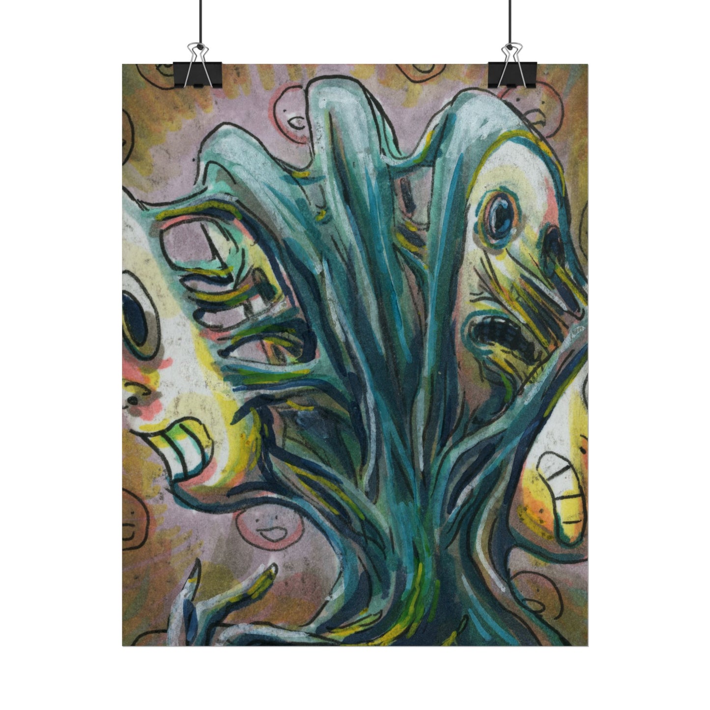 "Multiple Faces" poster