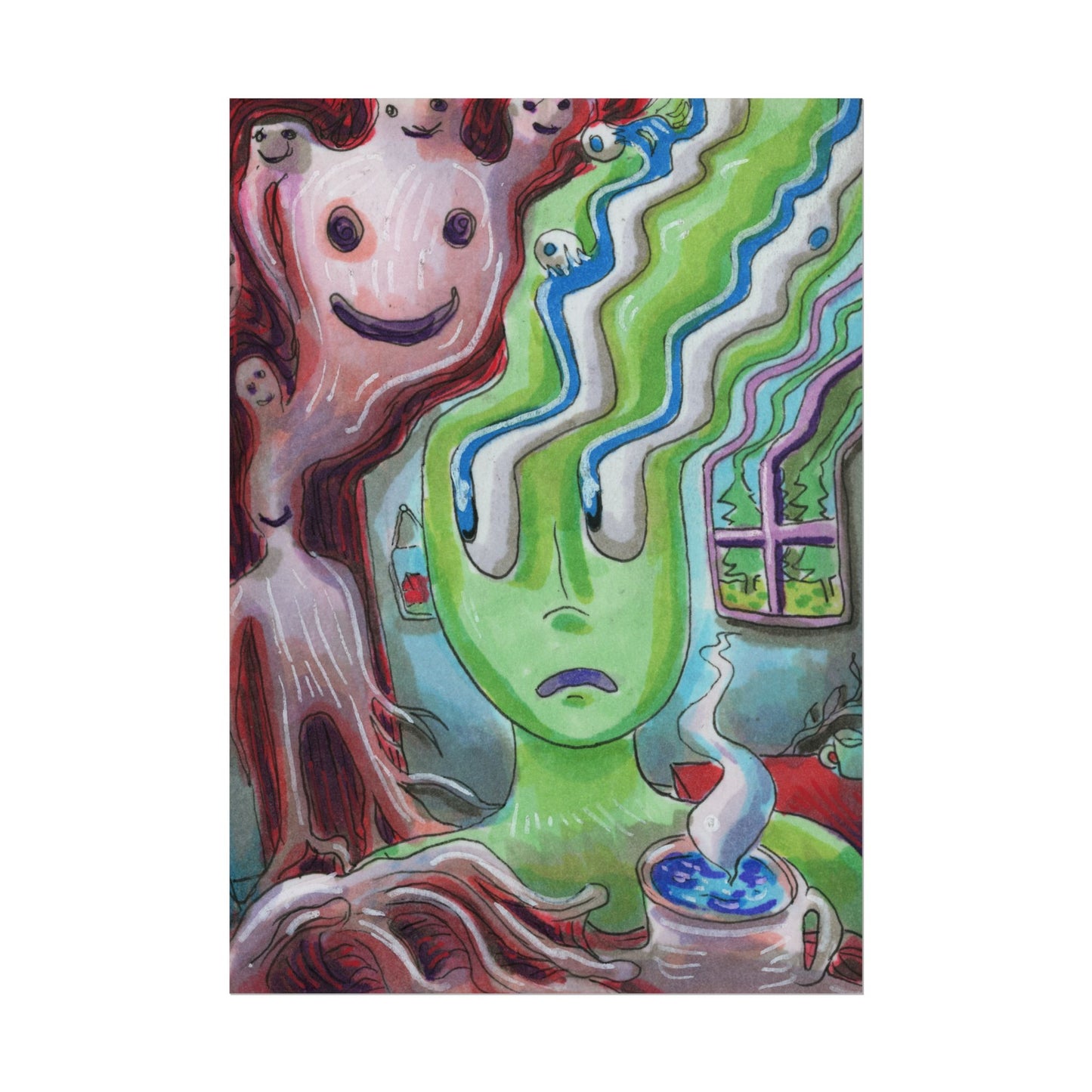 "Unwanted Visitor" poster