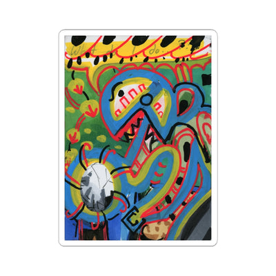 Color Blast Kiss-Cut Sticker