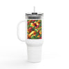 Mango Mustard Insulated Travel Mug, 40oz
