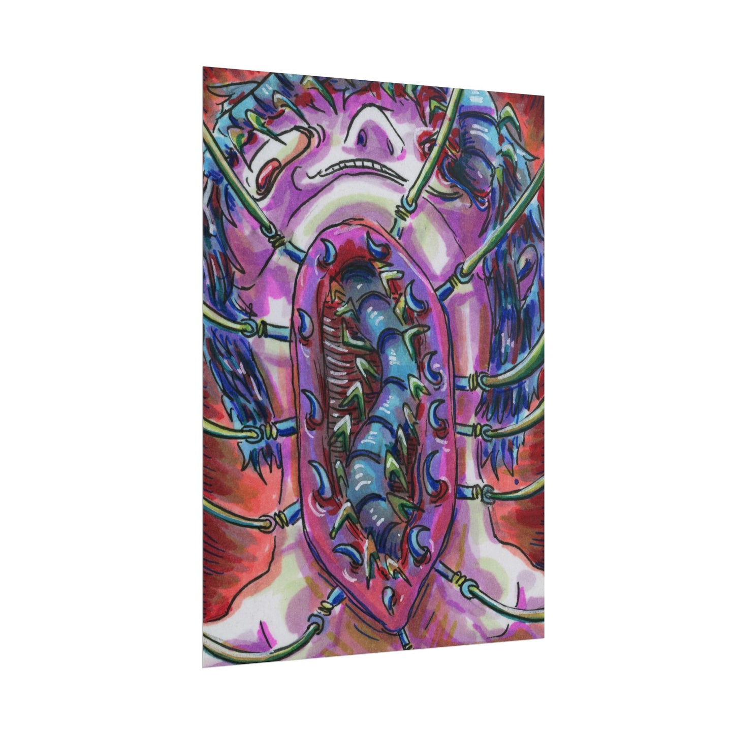 "Centipede Neck" poster