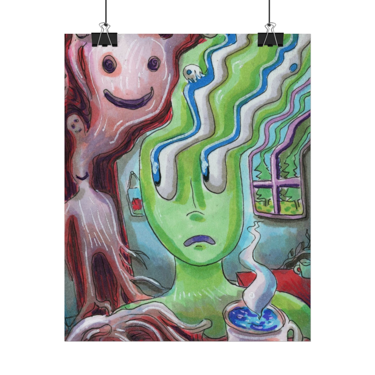 "Unwanted Visitor" poster