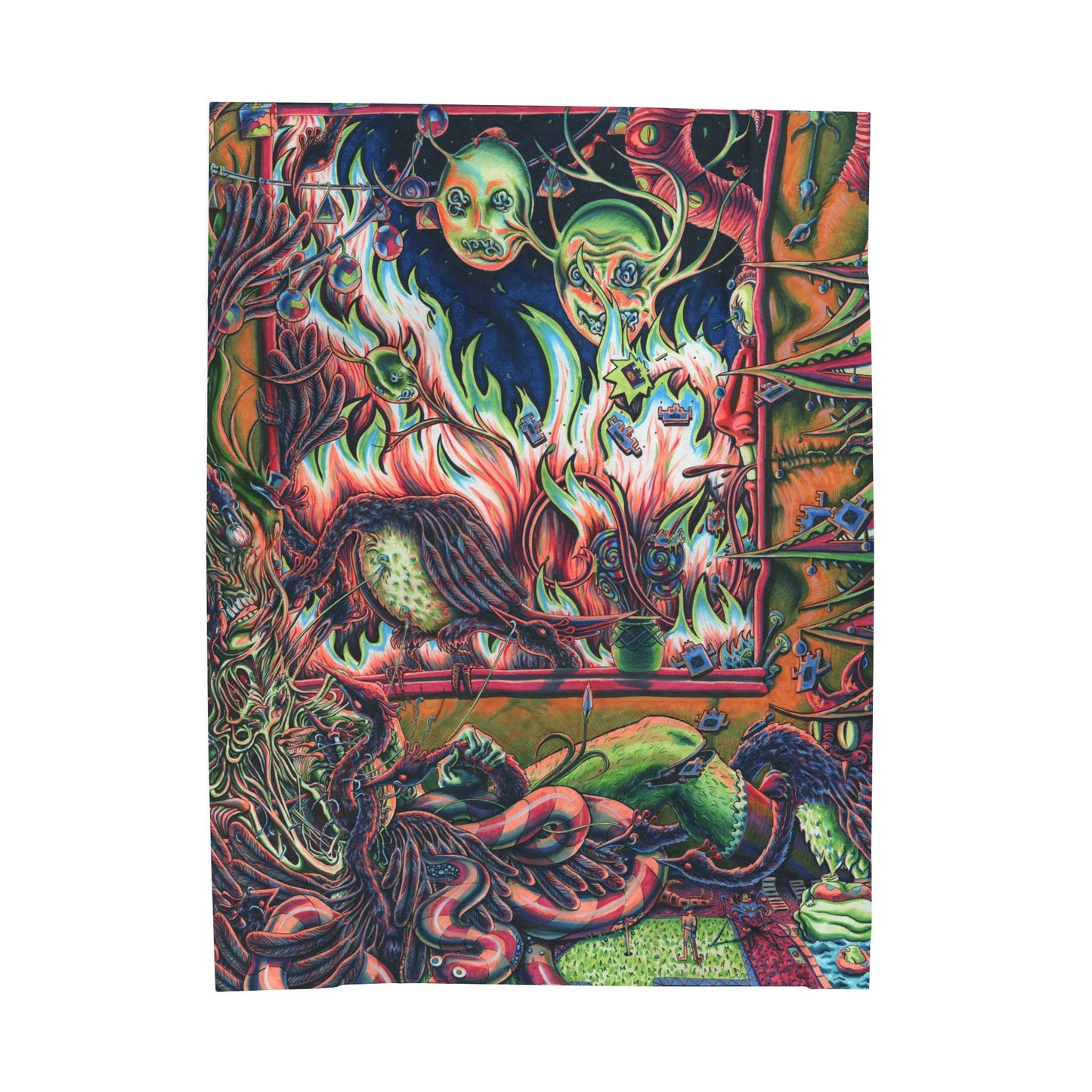 Velveteen Plush Blanket - Early Bird