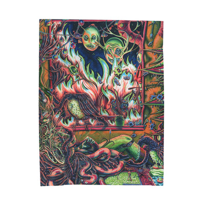 Velveteen Plush Blanket - Early Bird