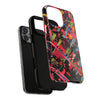 Abstracted Scraps Tough Magnetic Cases