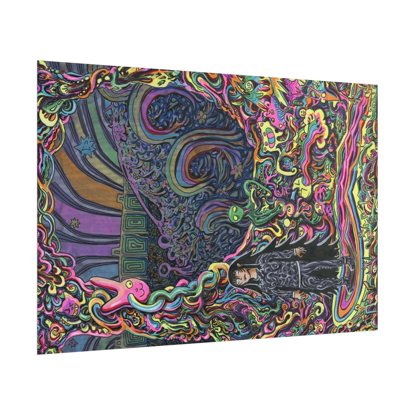 "Welcome to Floofle World" Print