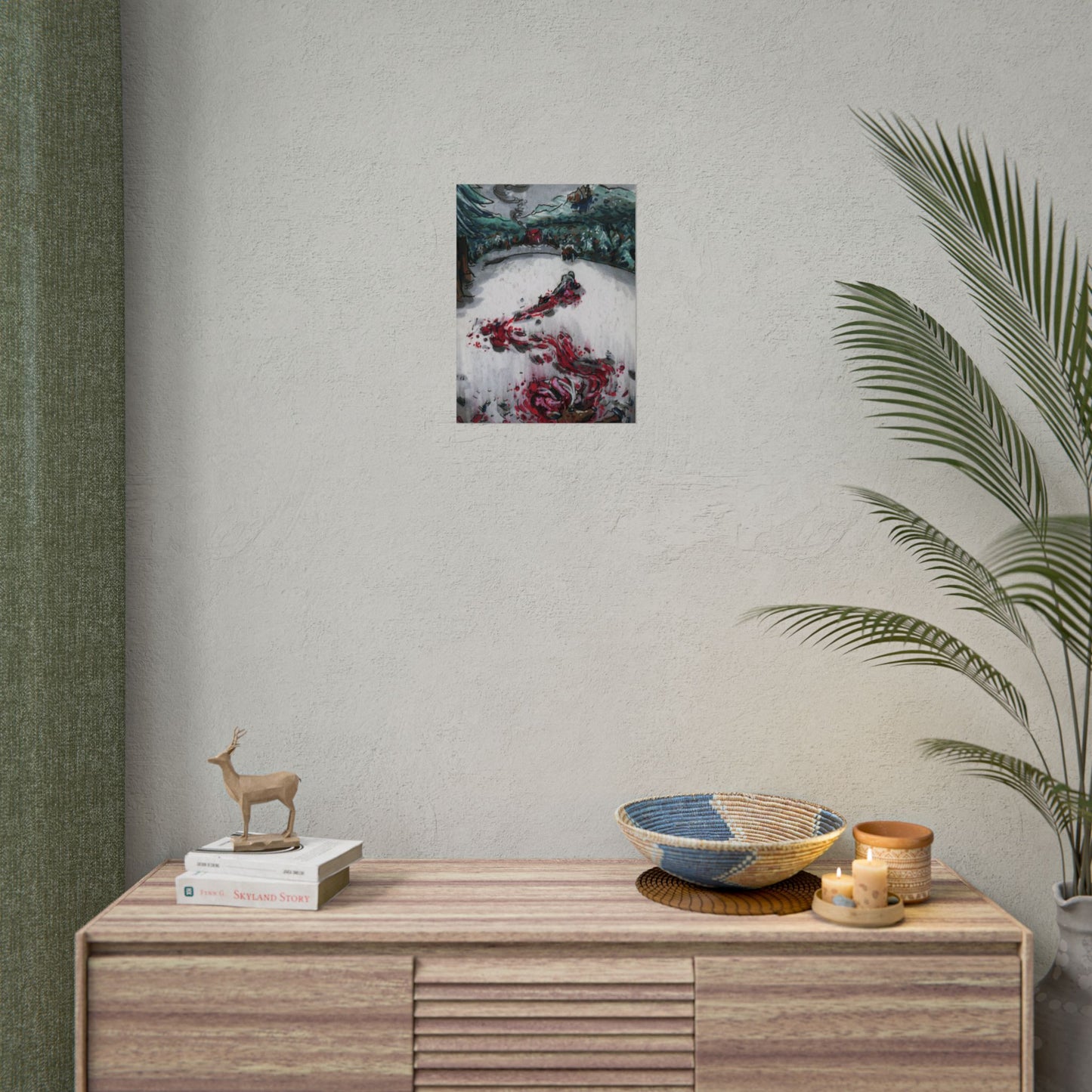 "Bloody Snow" poster