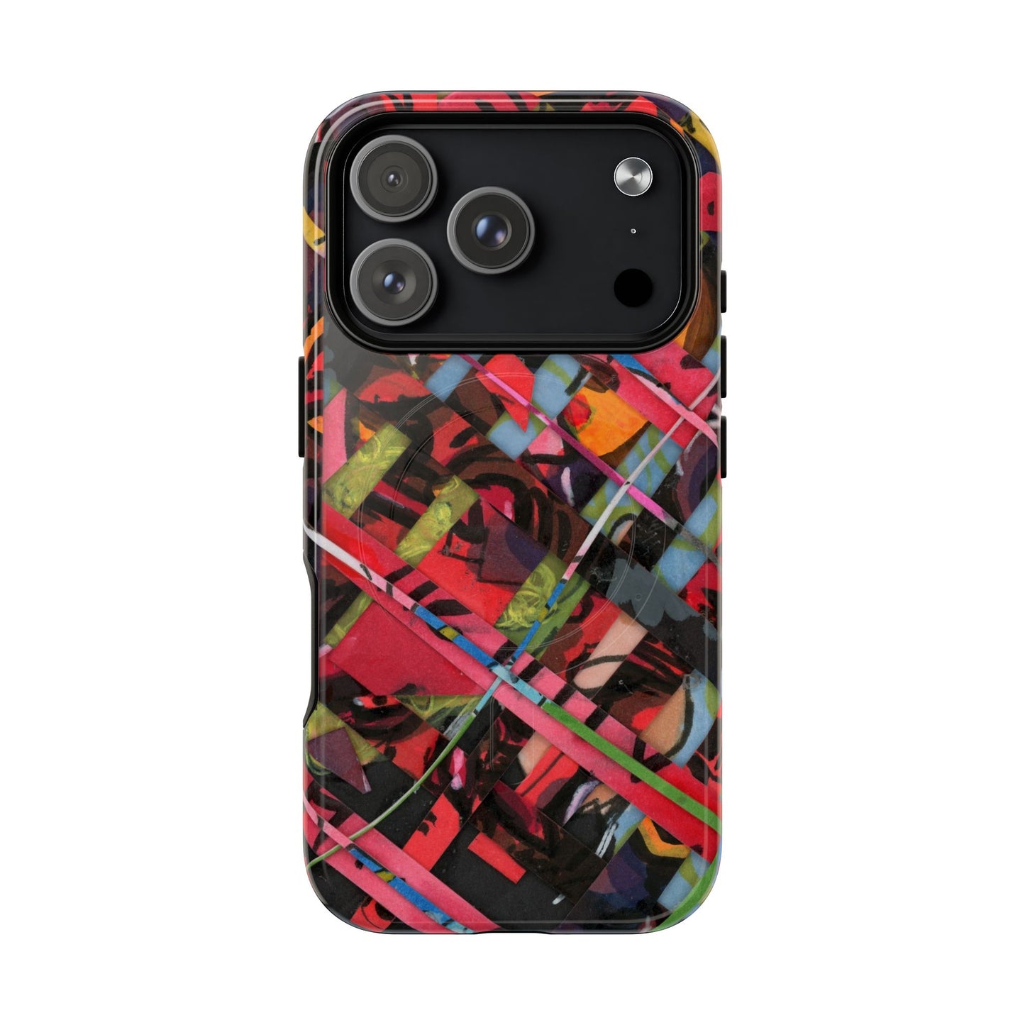 Abstracted Scraps Tough Magnetic Cases