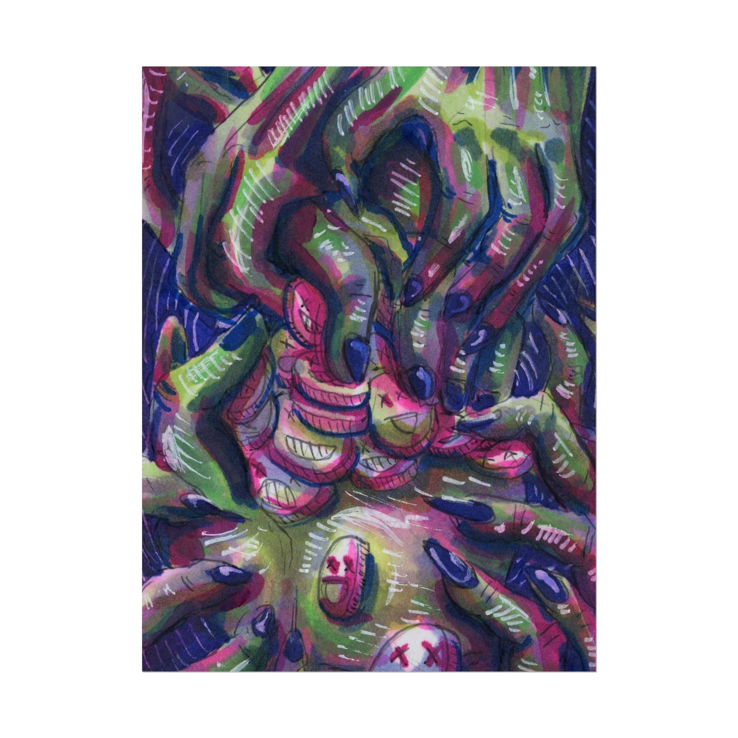 "Unclench my Fist" poster