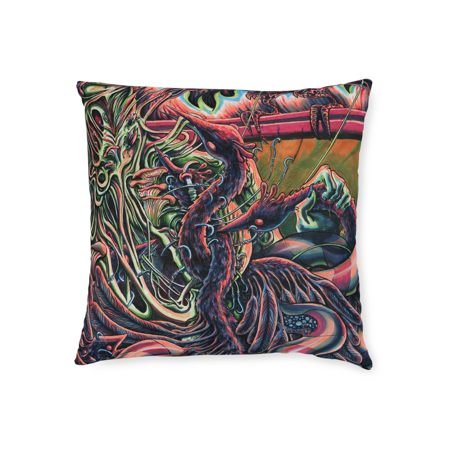 Square Pillow - Early Bird