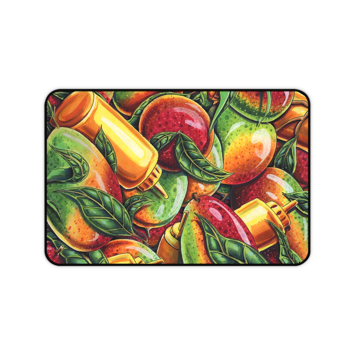 Mango Mustard Desk Mat