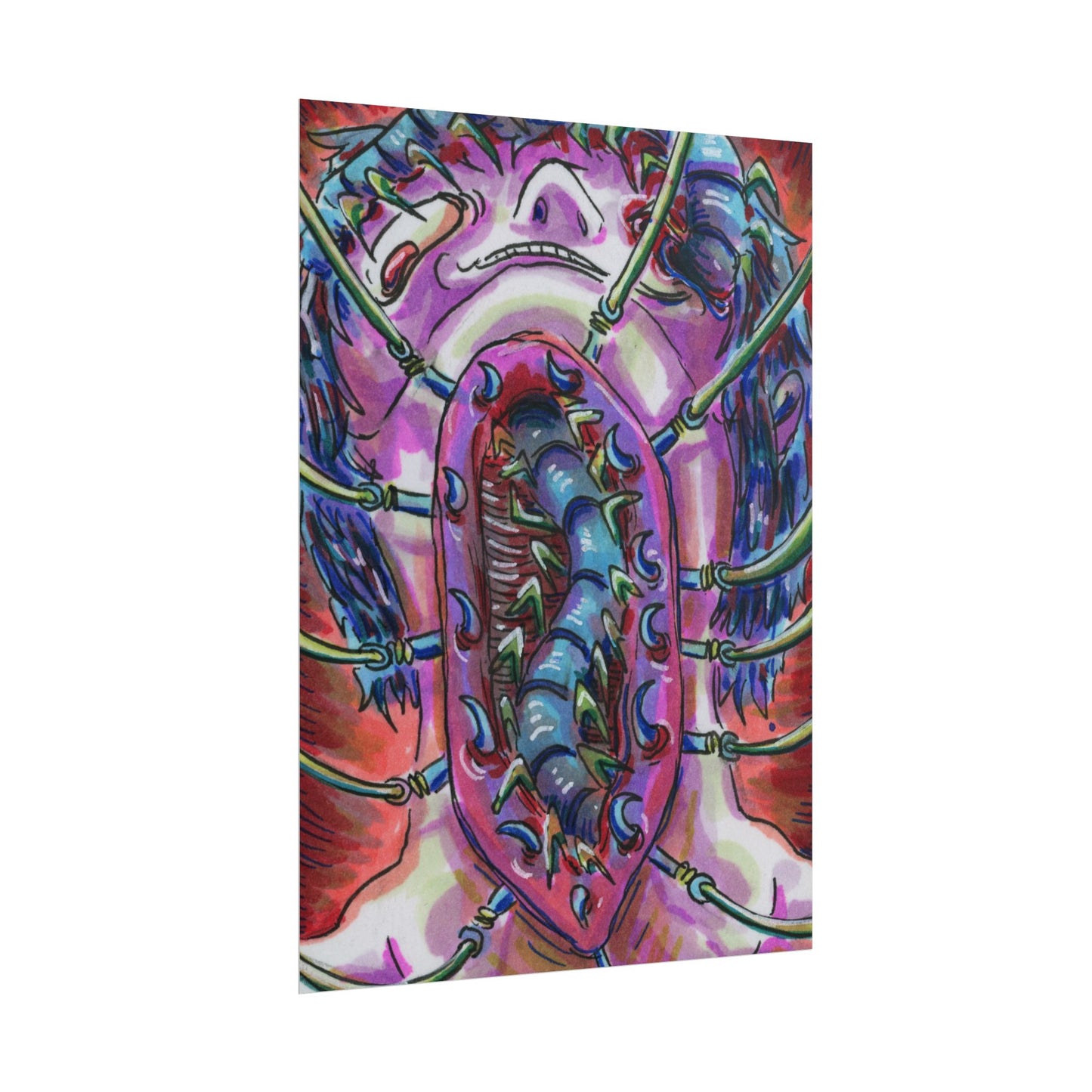 "Centipede Neck" poster