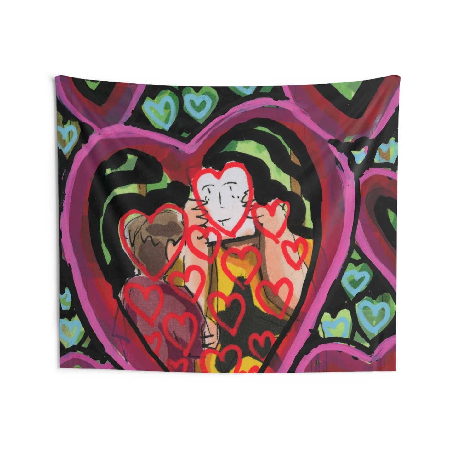 Toxic Love Indoor Wall Tapestry