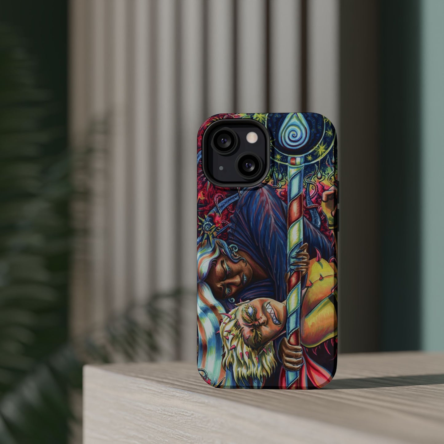 Magnetic Impact-Resistant Phone Case - Sister Duel