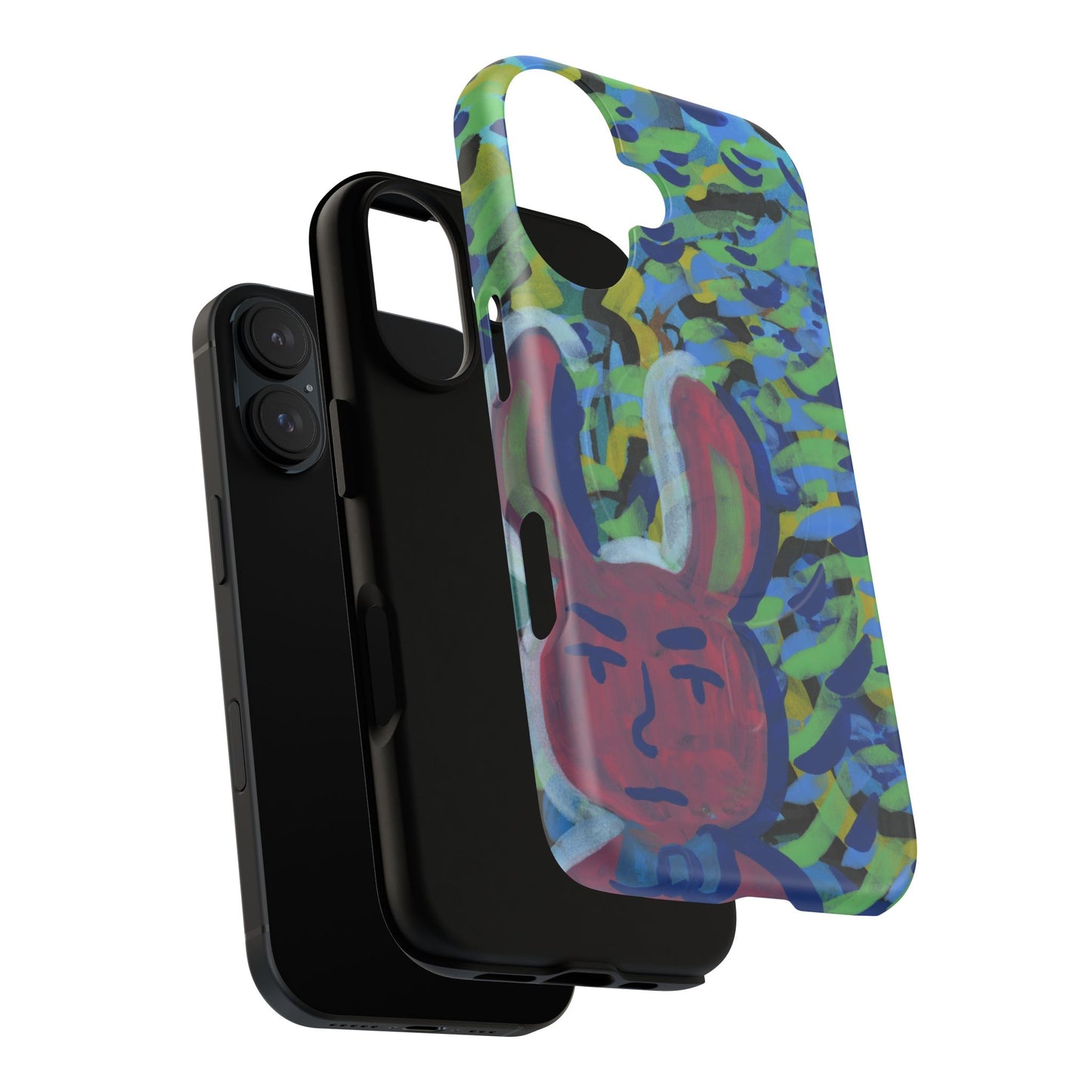 Bunny Dude Tough Magnetic Cases