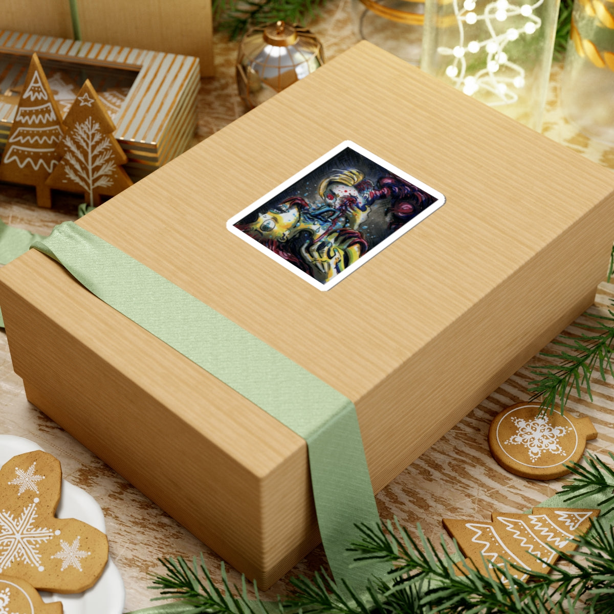 "Rip and Tear" sticker