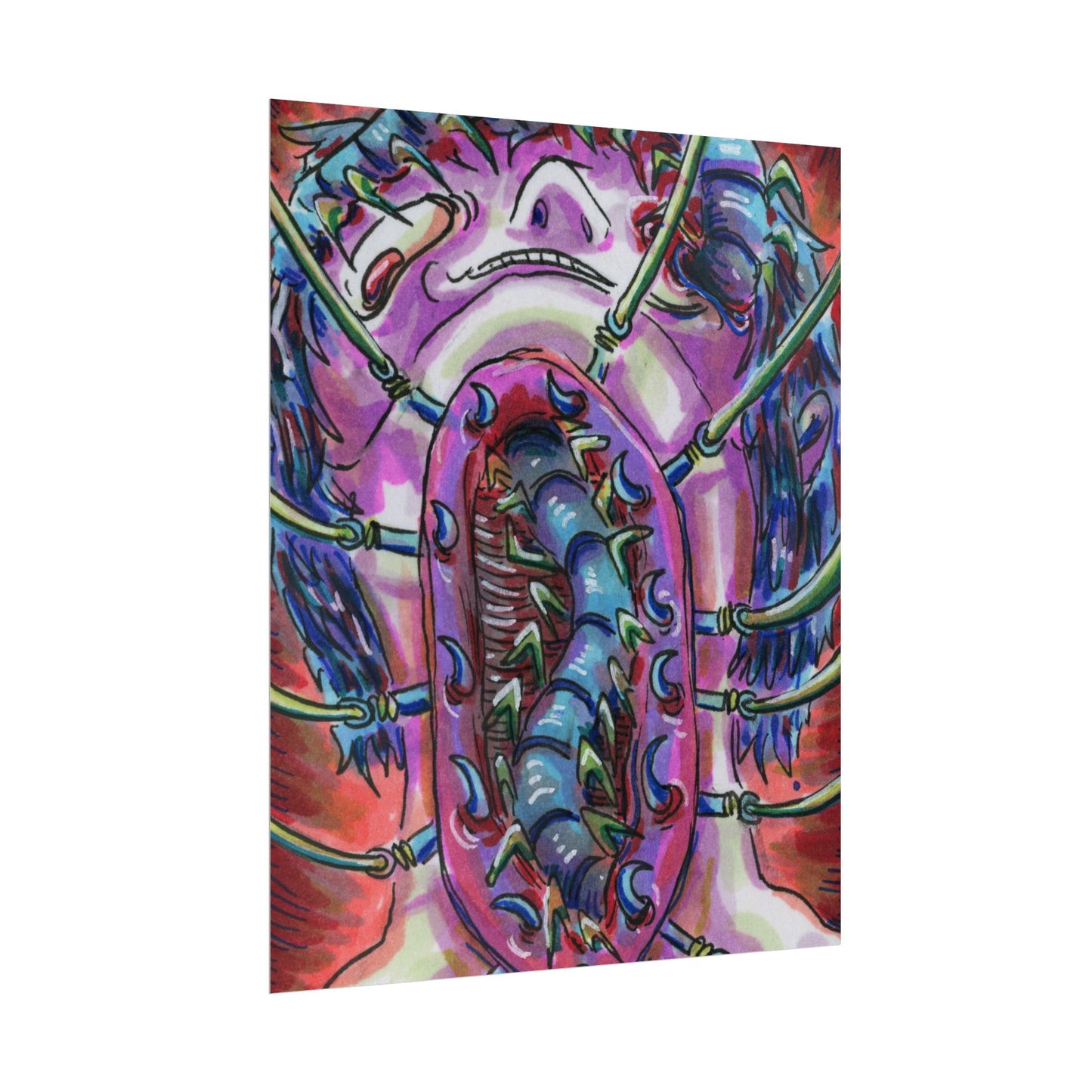 "Centipede Neck" poster