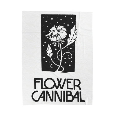Plush Blanket - Flower Cannibal