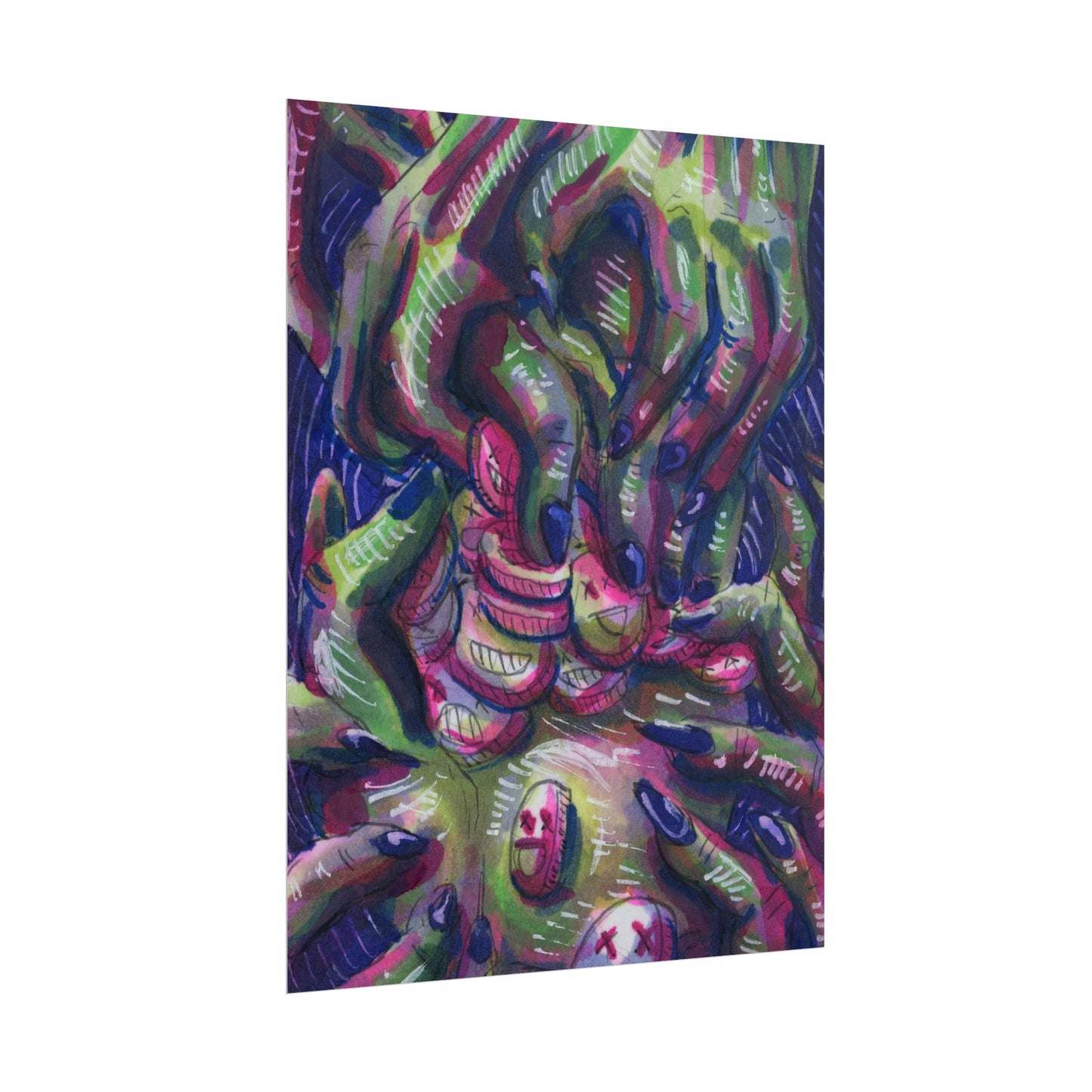 "Unclench my Fist" poster