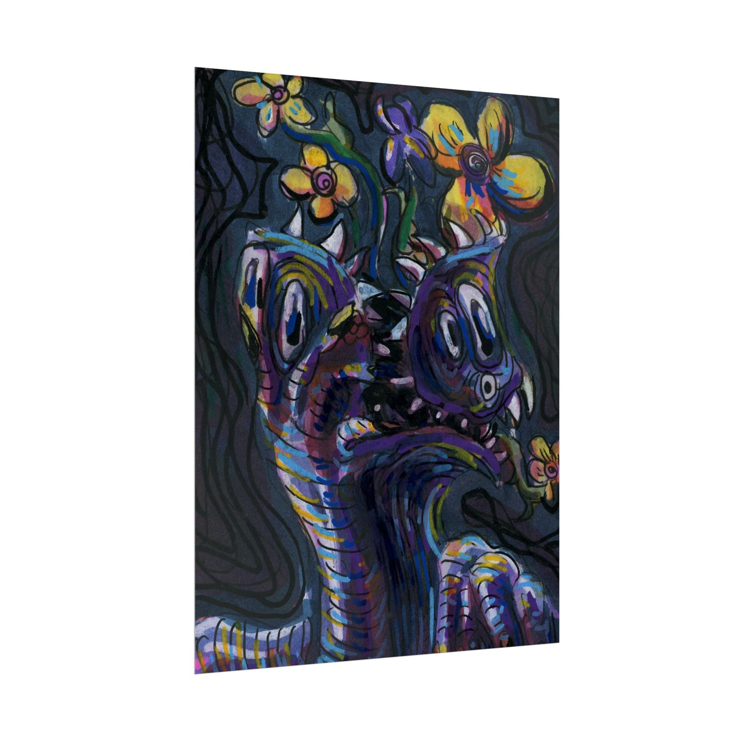 "Flower Friend" poster