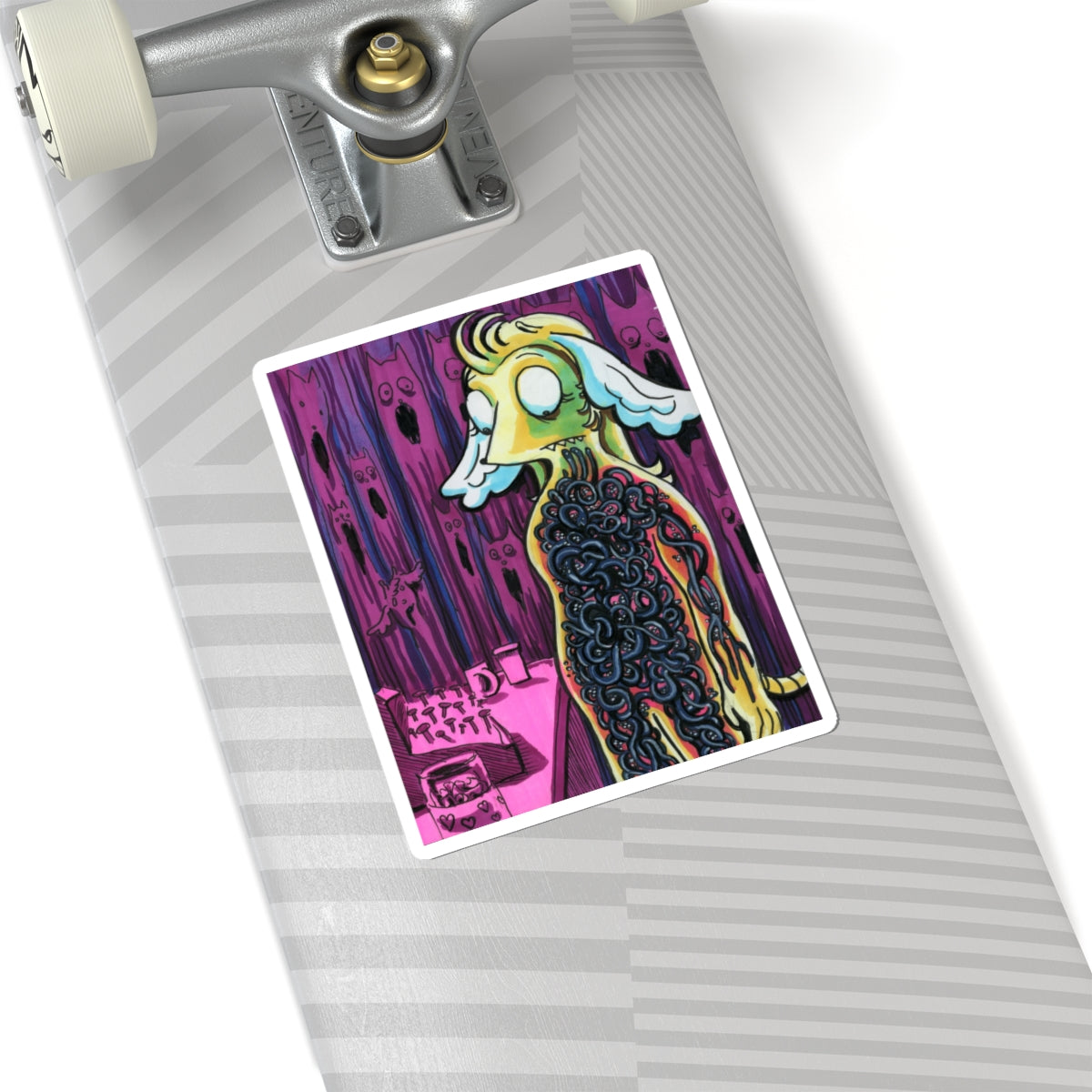 "Minnoe's Parasites"  Sticker