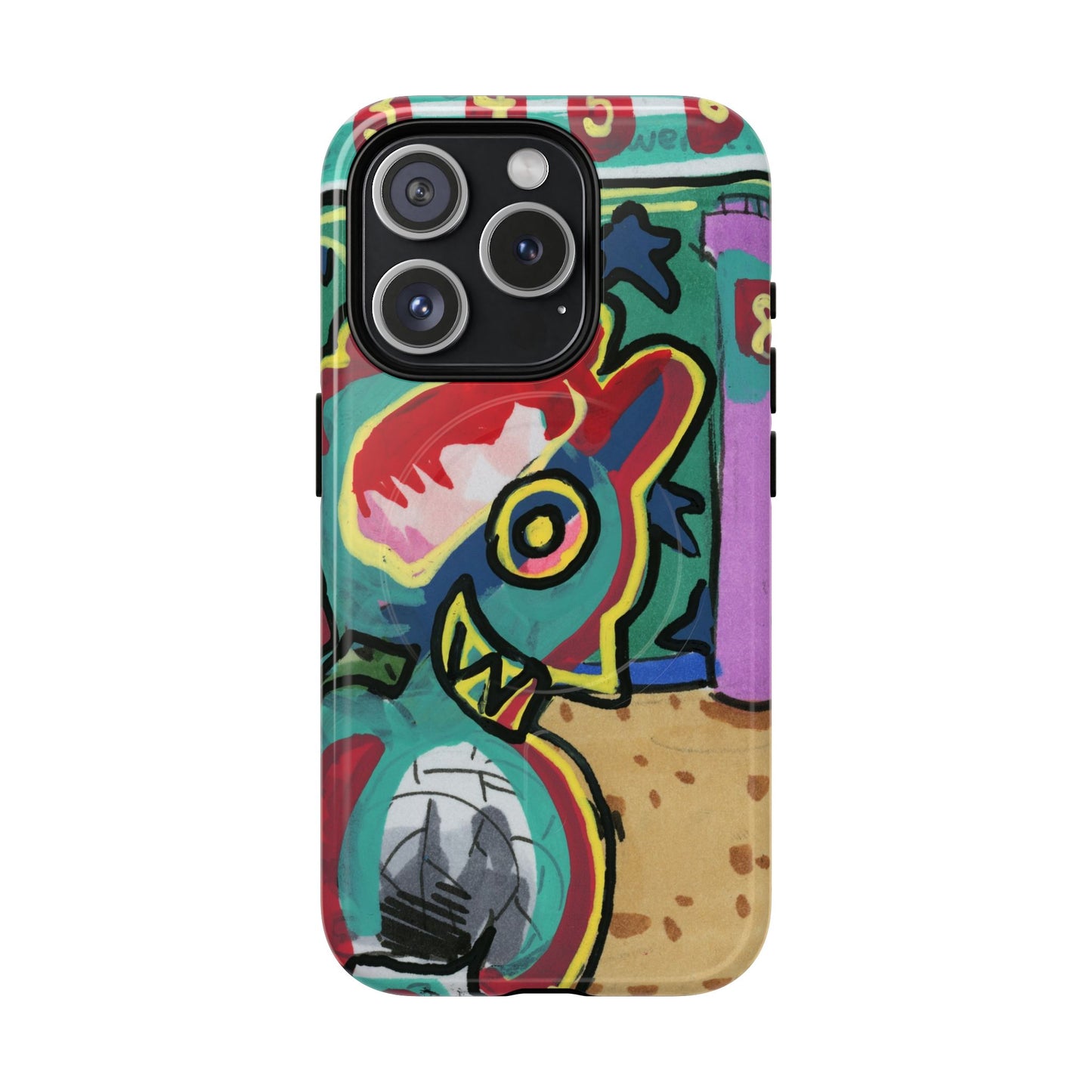 Smiley Creature Tough Magnetic Cases