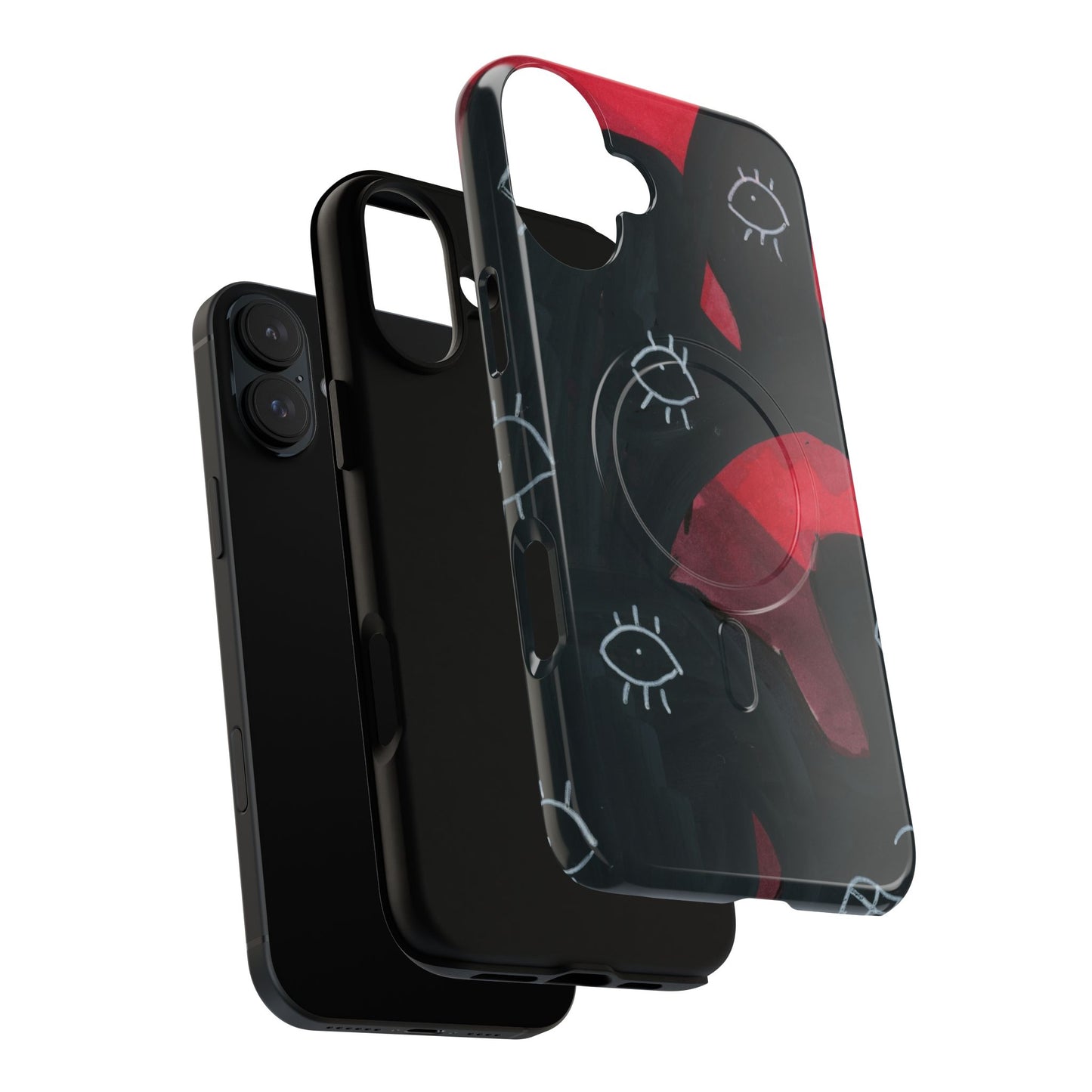 Eyeball Rage Tough Magnetic Cases