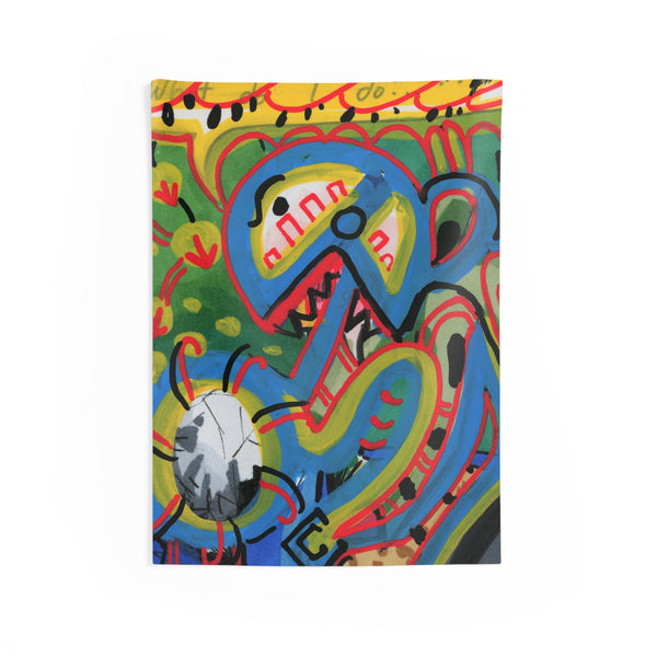 Color Blast Indoor Wall Tapestry