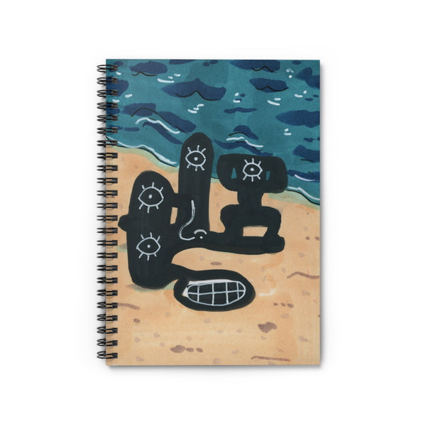 Beach Time Fun Spiral Notebook - Ruled Line