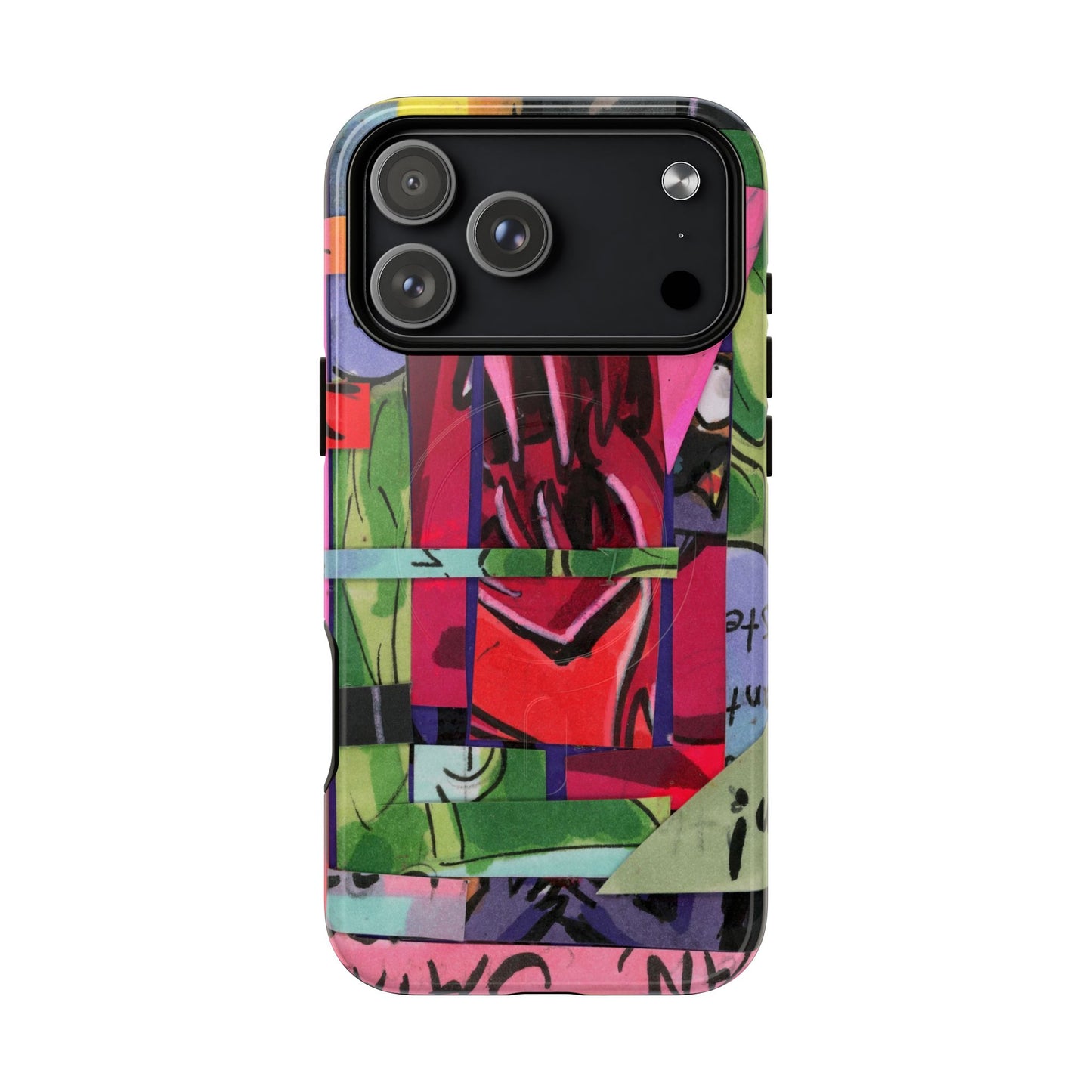 Abstracted Demon Tough Magnetic Cases