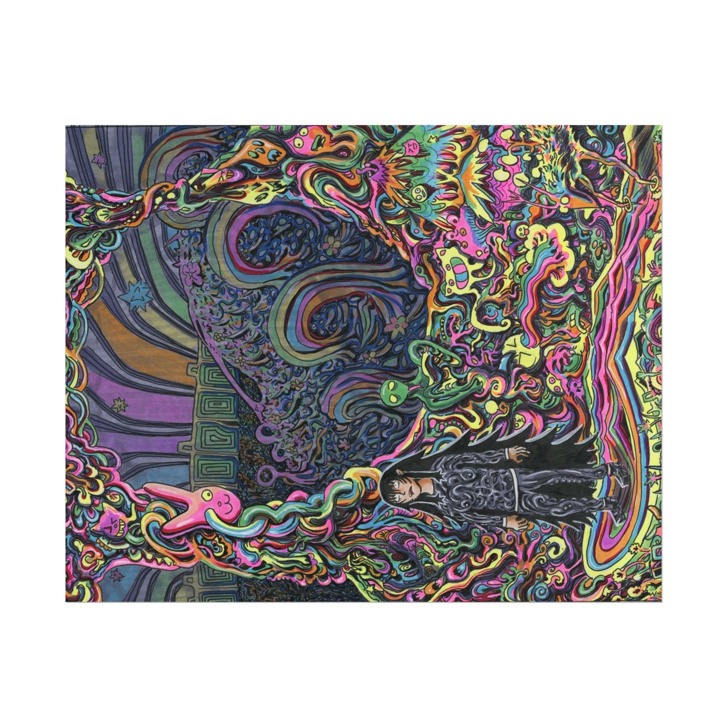 "Welcome to Floofle World" Print