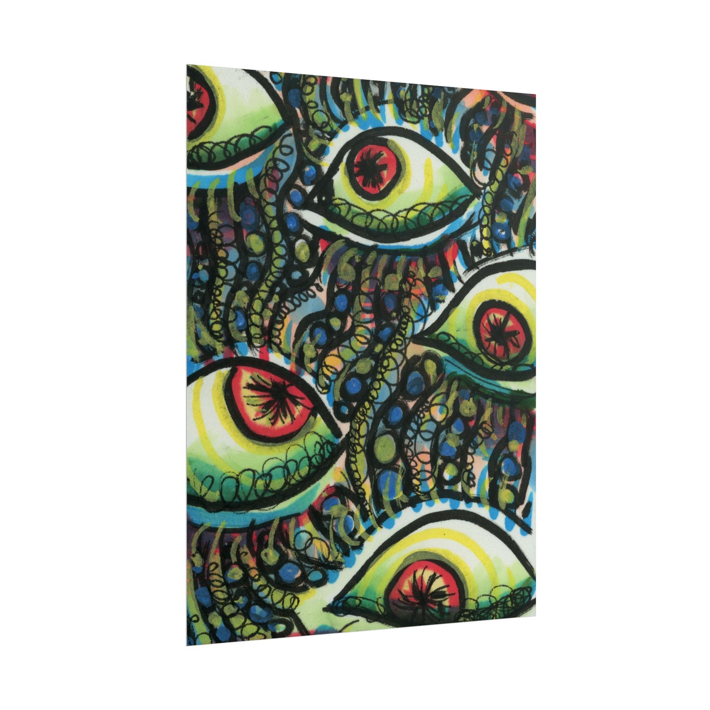 "Trippy Eyeball" poster