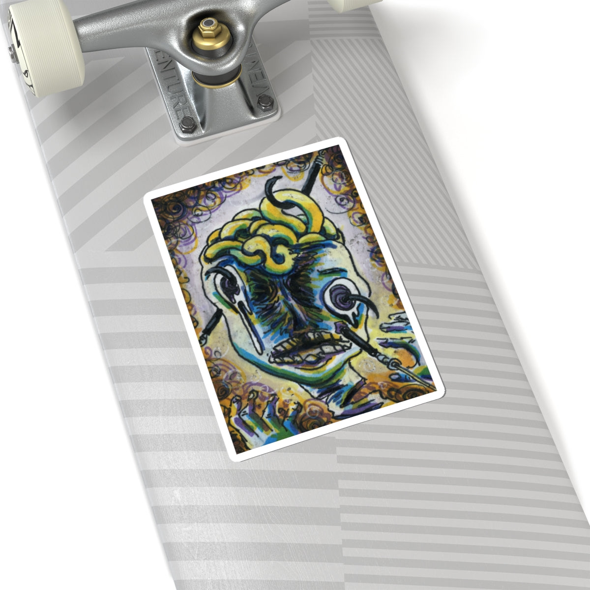 "Torn Apart" sticker