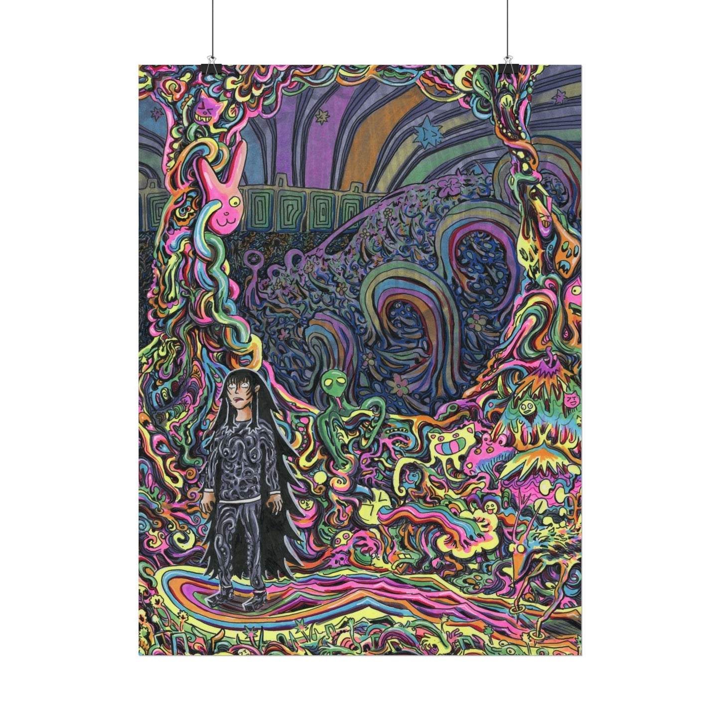 "Welcome to Floofle World" Print