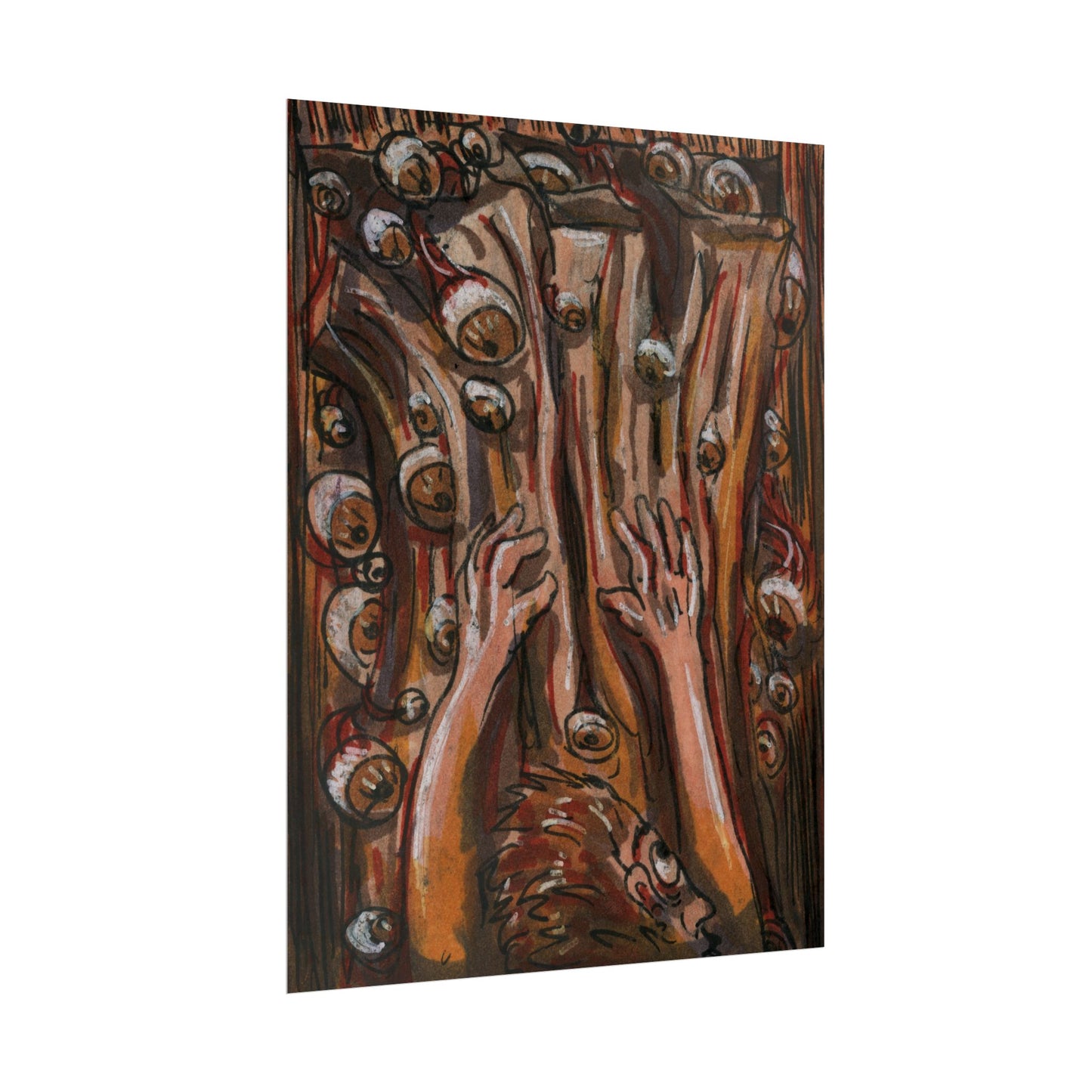 "Quit Staring" poster