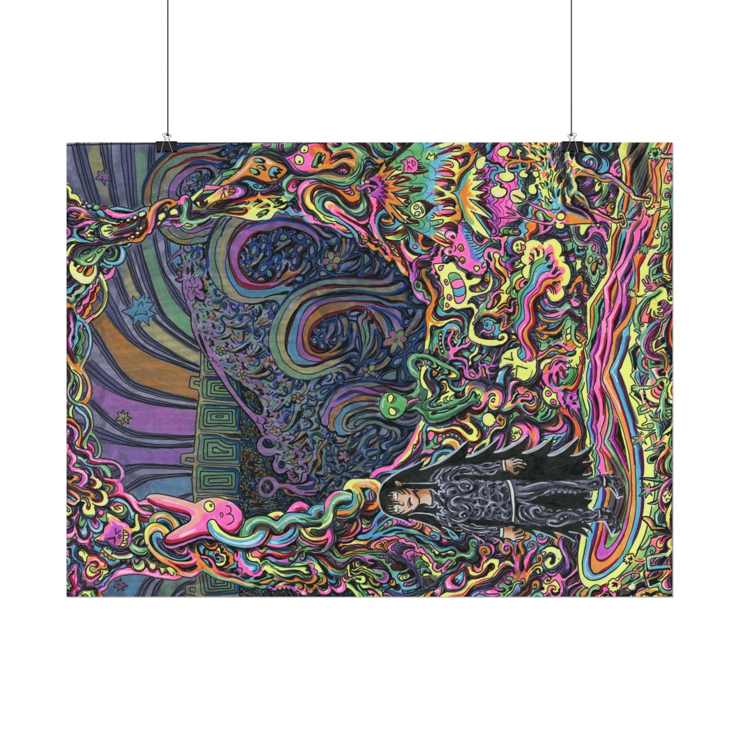 "Welcome to Floofle World" Print