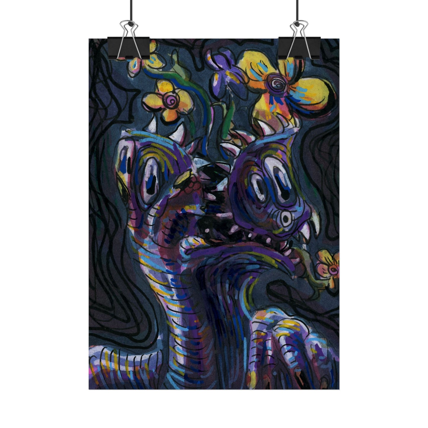 "Flower Friend" poster