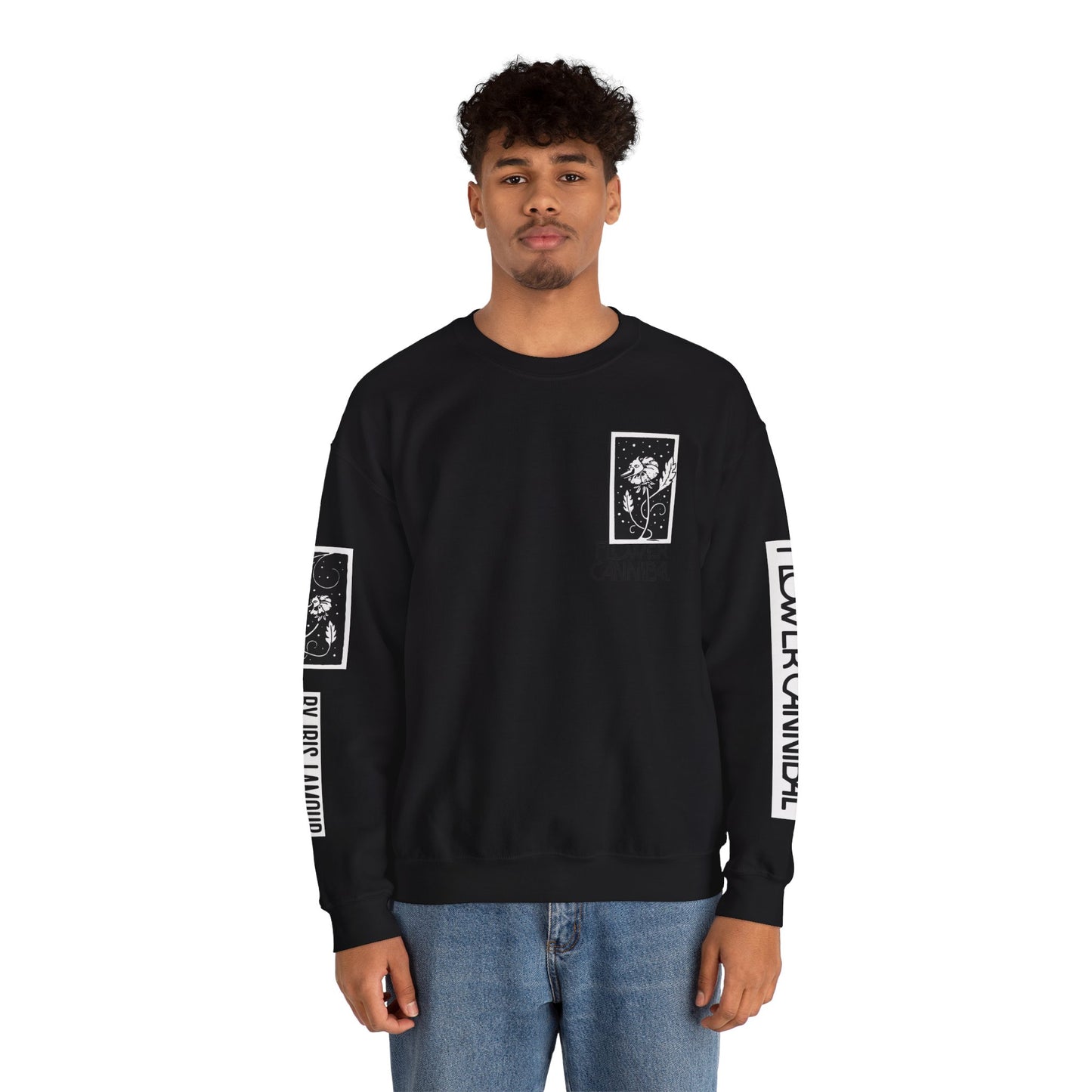 Crewneck Sweatshirt (Unisex Heavy Blend™) - Flower Cannibal