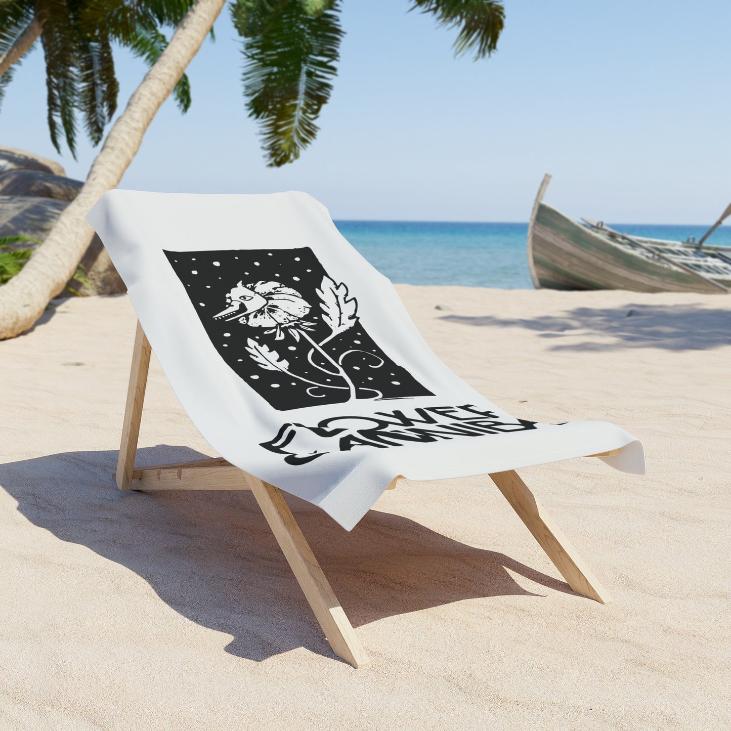 Beach Towel - Flower Cannibal