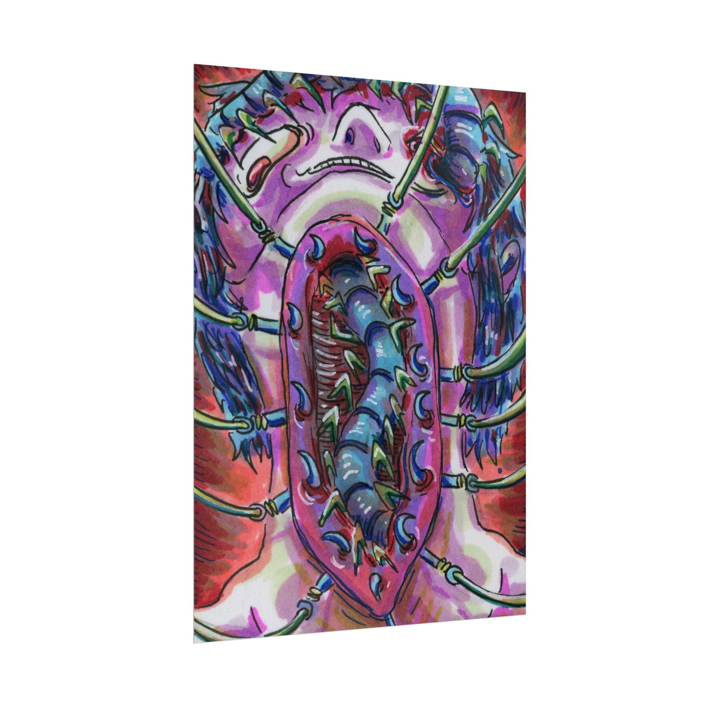 "Centipede Neck" poster