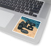 Beach Time Fun Kiss-Cut Sticker