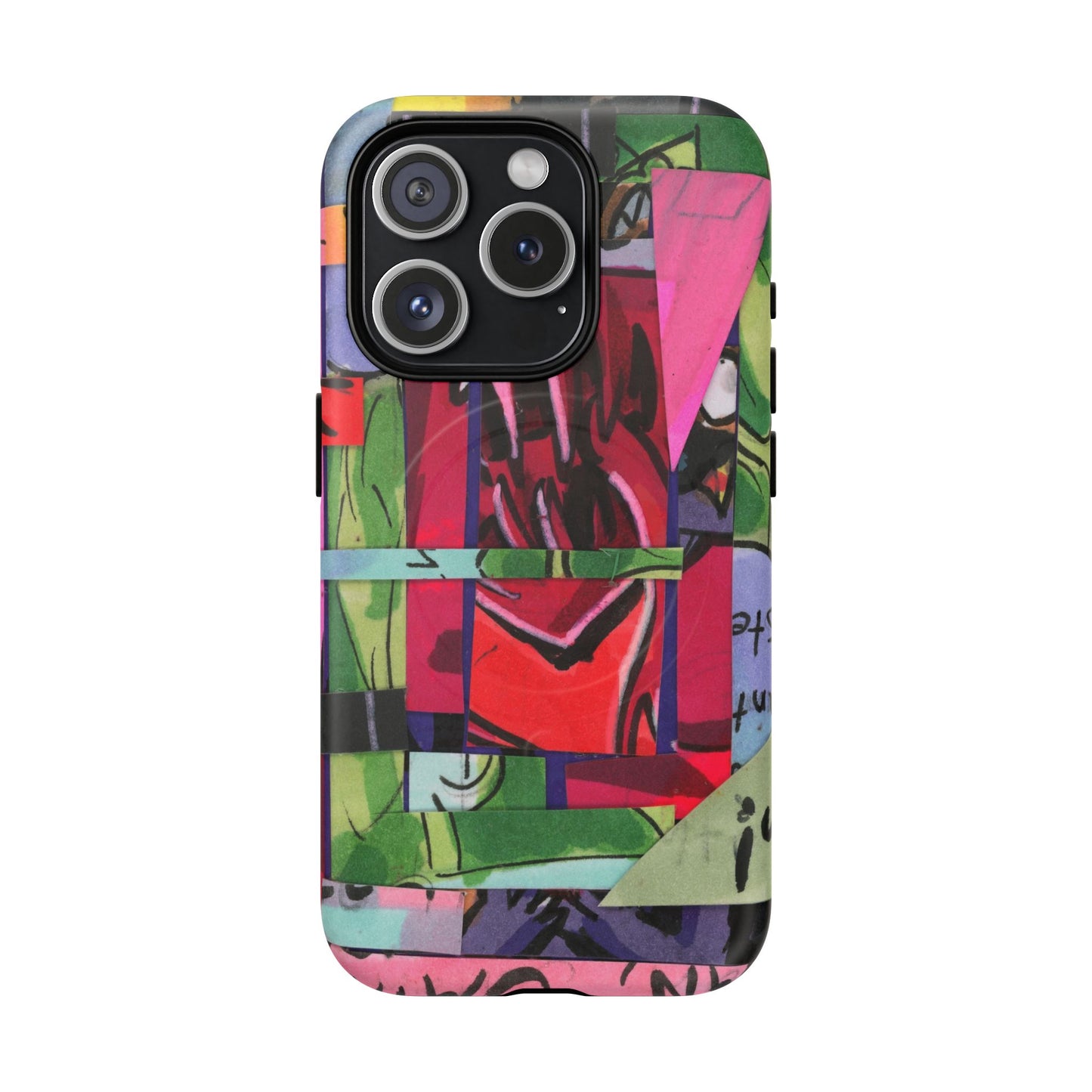 Abstracted Demon Tough Magnetic Cases