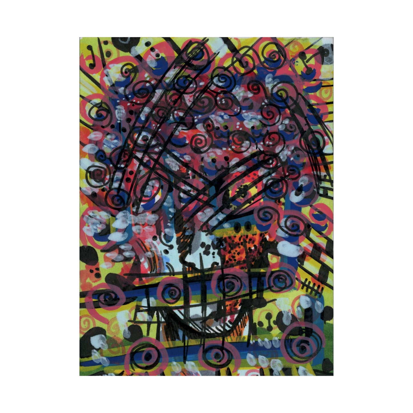 Flower Power Matte Vertical Poster