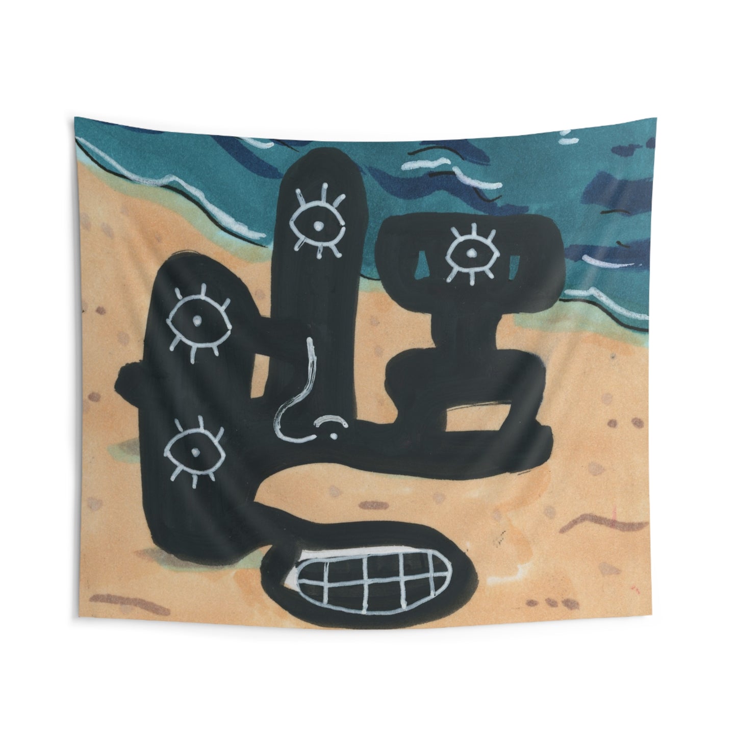 Beach time fun Indoor Wall Tapestry