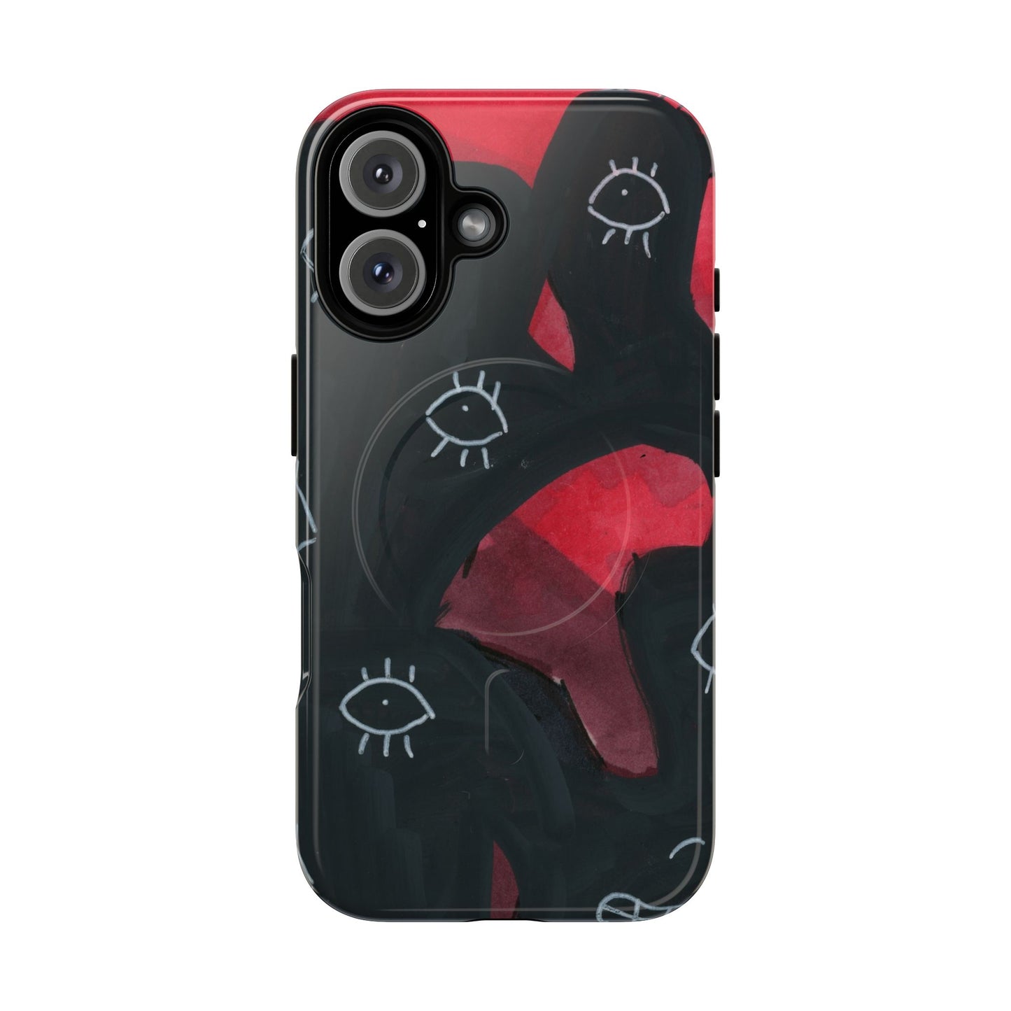 Eyeball Rage Tough Magnetic Cases