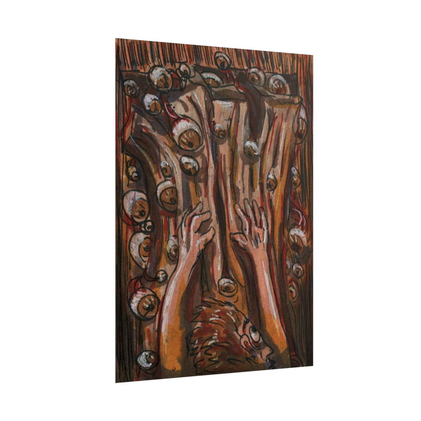 "Quit Staring" poster